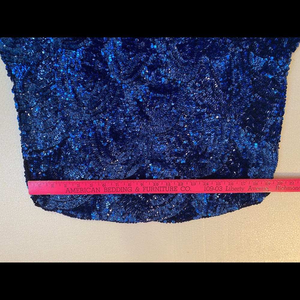Beautiful, Brand New, Intricate, Sequined Top - Picture 8 of 12